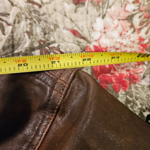 John Varvatos Star USA Coated Trucker Jacket - Chocolate - View #6